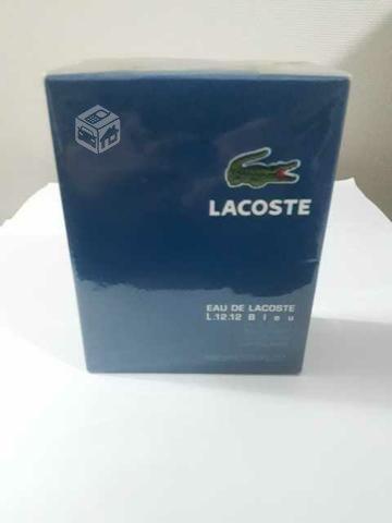 Perfume original lacoste bleu 100ml caballero