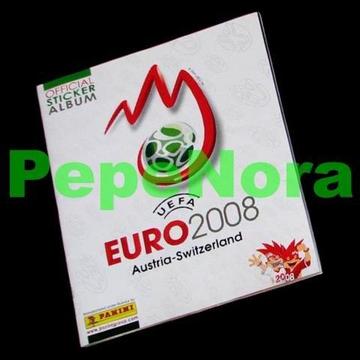 ¬¬ Álbum Fútbol Euro 2008 Panini Completo Zp