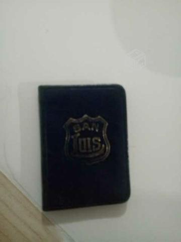 Carnet antiguo