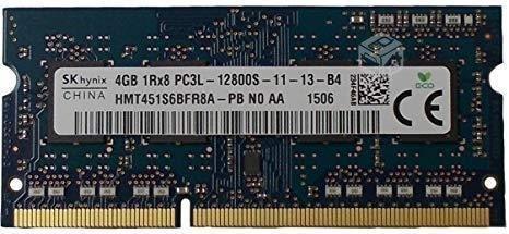 Memoria Ram Notebook 4Gb PC3L 12800S DDR3