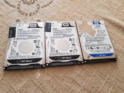 Discos duros 500gb 1TB