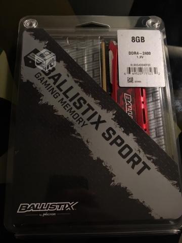 Crucial Ballistix Sport LT 8 GB