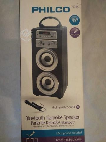 Parlante Karaoke Bluetooth 20W - Nuevo