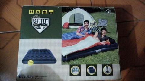 Colchón inflable Pavillo camping wear 1solo uso