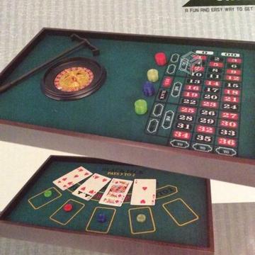 Mini casino black jack and roulette