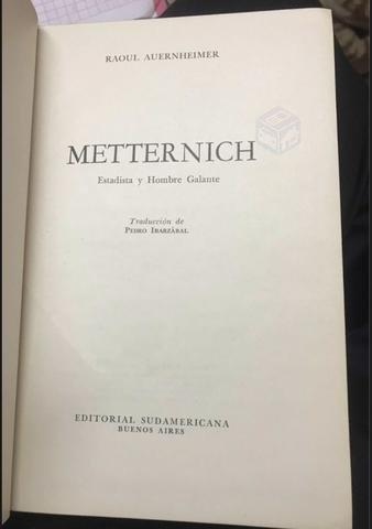 Metternich - Raoul Auernheimer