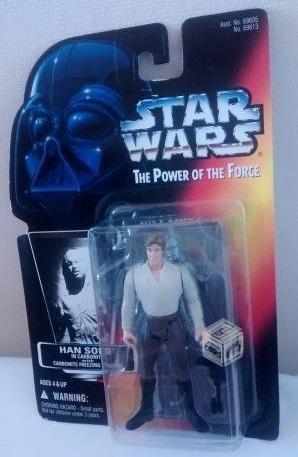 Star Wars Han Solo In Carbonite de Kenner