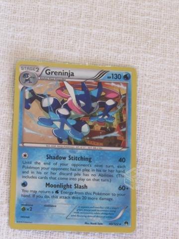 Carta Pokemon Greninja
