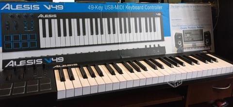 MIDI Alesis V49, 49-teclas USB