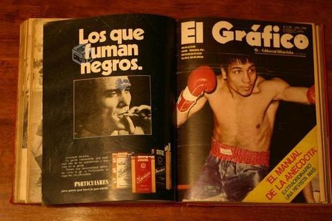 Revista El Grafico Argentina Empaste May ago 1972