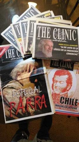 Revistas Antiguas diseño musica The Clinic