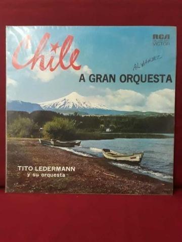 Vinilo Tito Ledermann Chile A Gran Orquesta
