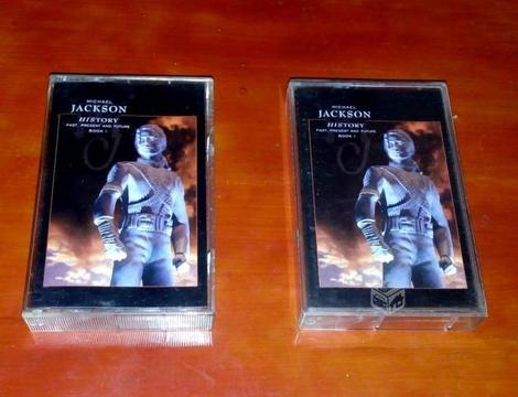 Cassettes Michael Jackson History