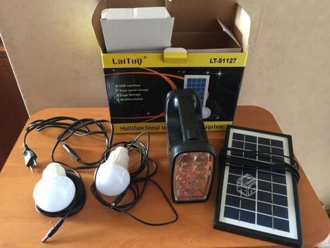 Kit Solar Emergencia Camping