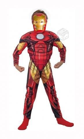 Disfraz Iron Man con Musculos Original Marvel