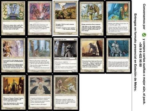 Cartas Magic The Gathering Blancas RARAS